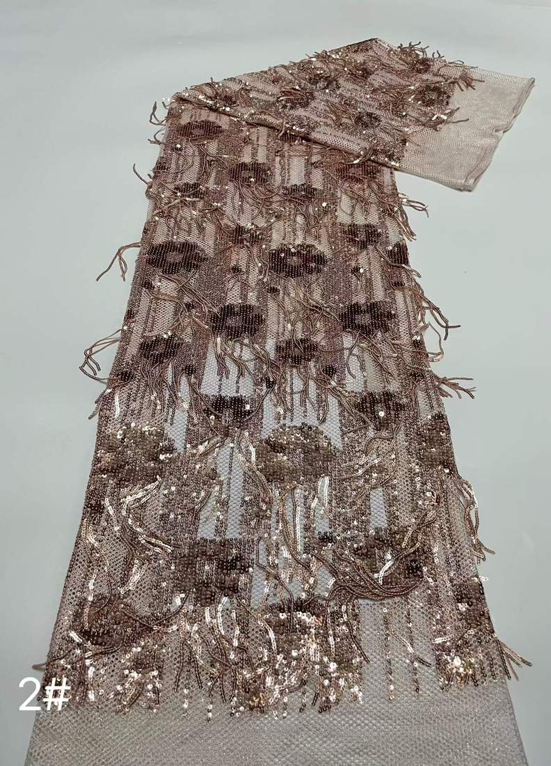 Embroidered Lace — HX-3773 — vista 7