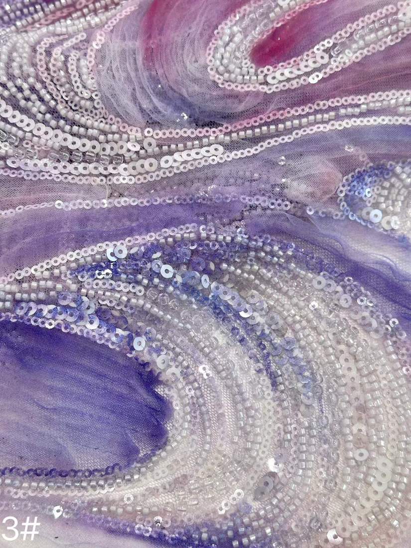 Embroidered Lace — HX-3785 — vista 4