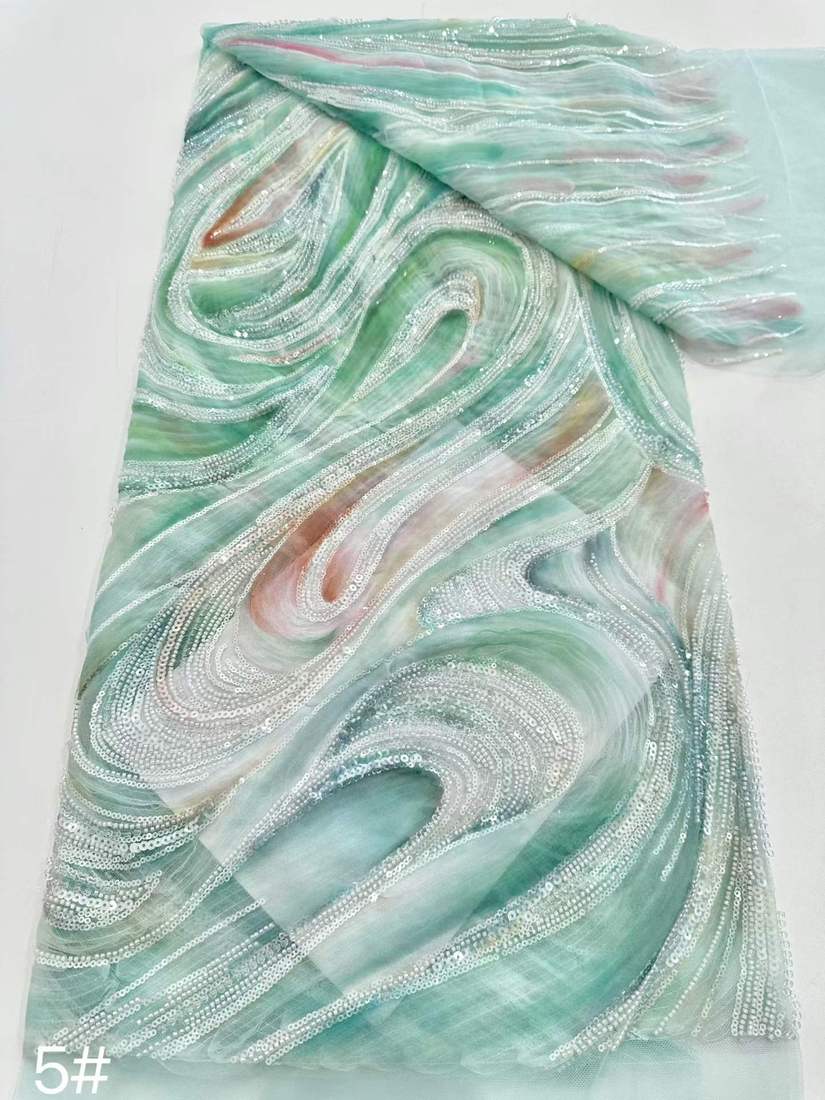 Embroidered Lace — HX-3785 — vista 7