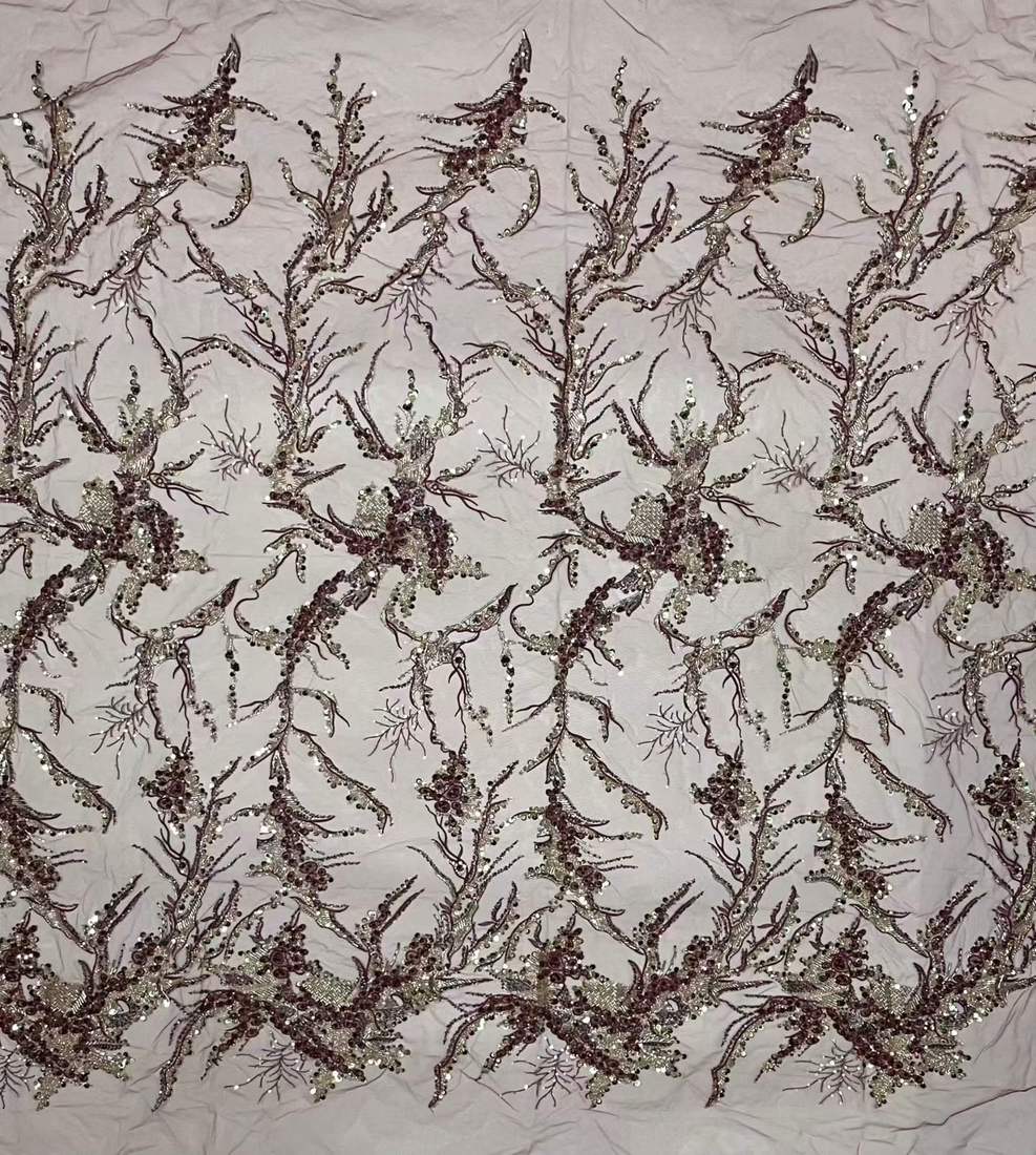 Embroidered Lace — HX-3786 — vista 6