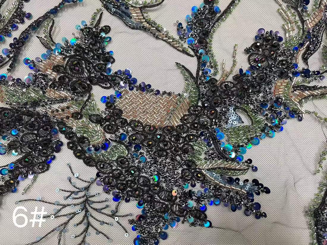 Embroidered Lace — HX-3786 — vista 8