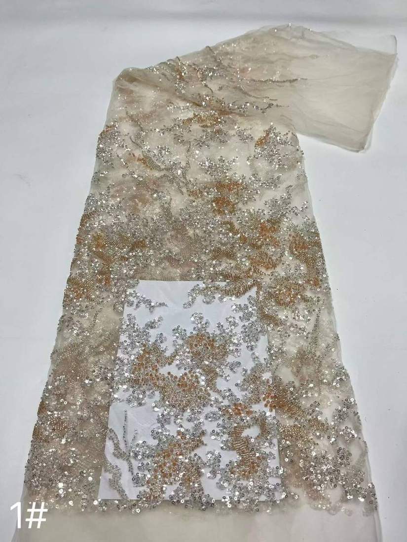 Embroidered Lace — HX-3789 — view 2