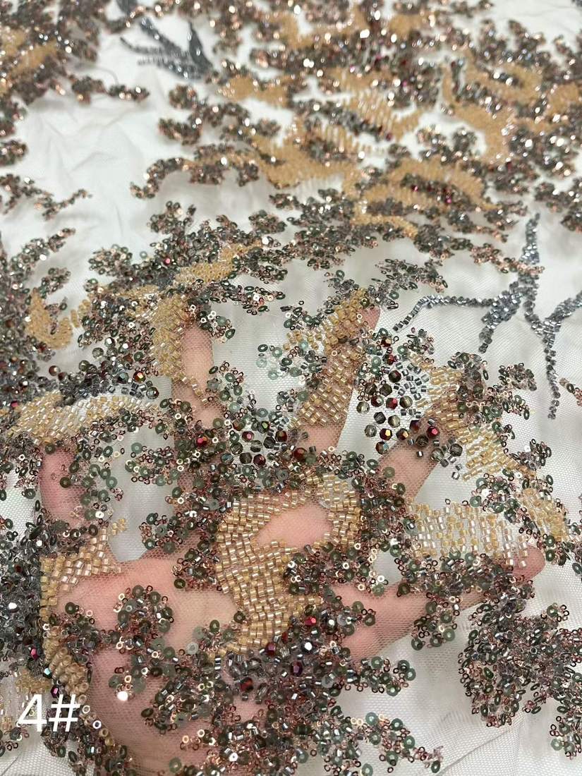 Embroidered Lace — HX-3789 — vista 5