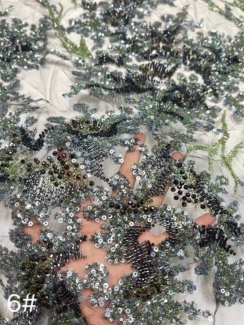 Embroidered Lace — HX-3789 — vista 8