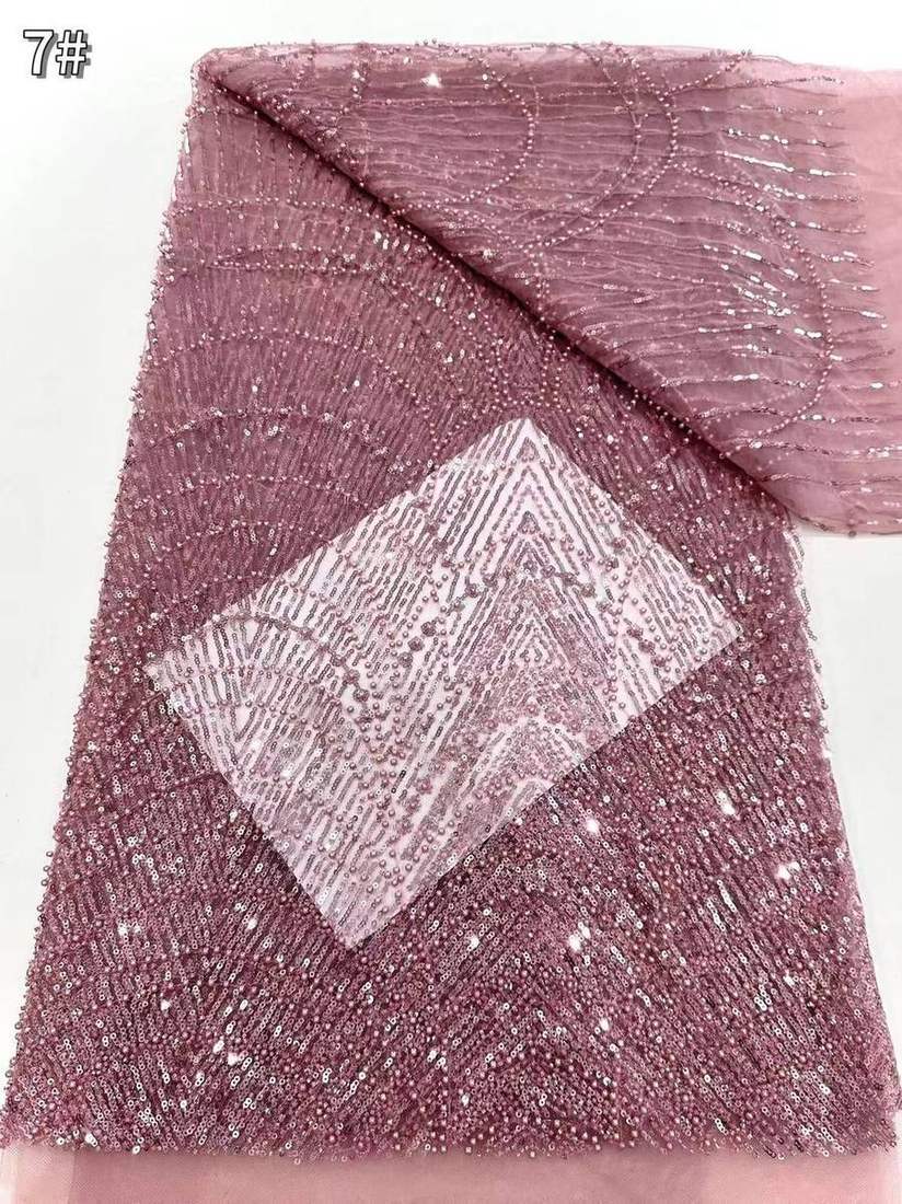 Embroidered Lace — HX-3888 — view 3
