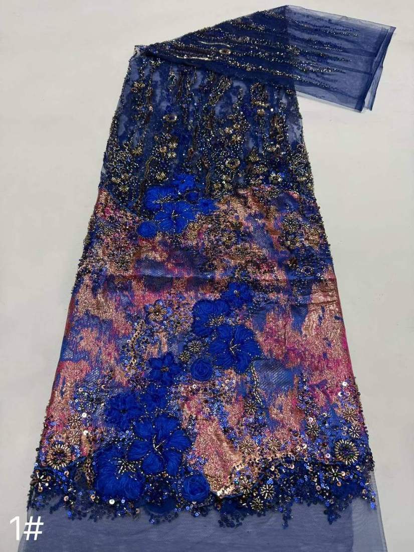 Embroidered Lace — HX-3918 — view 2