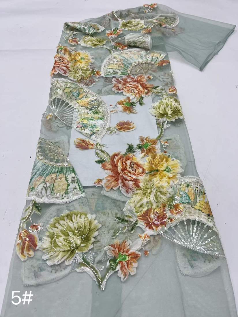 Embroidered Lace — HX-3952 — vista 5