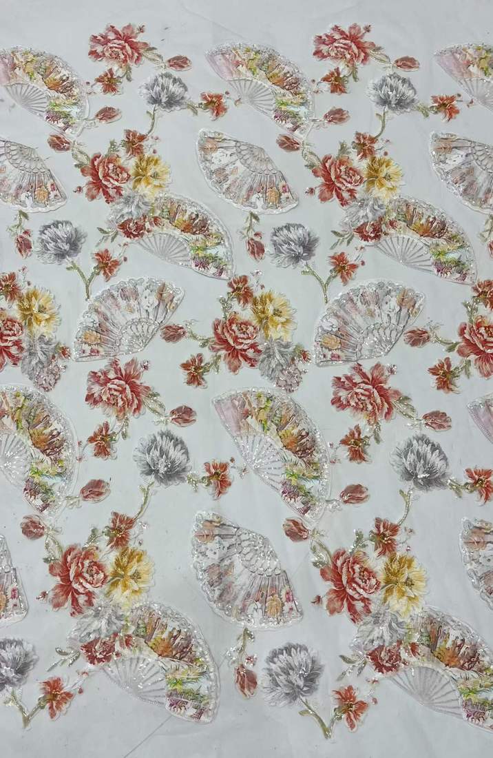Embroidered Lace — HX-3952 — vista 6