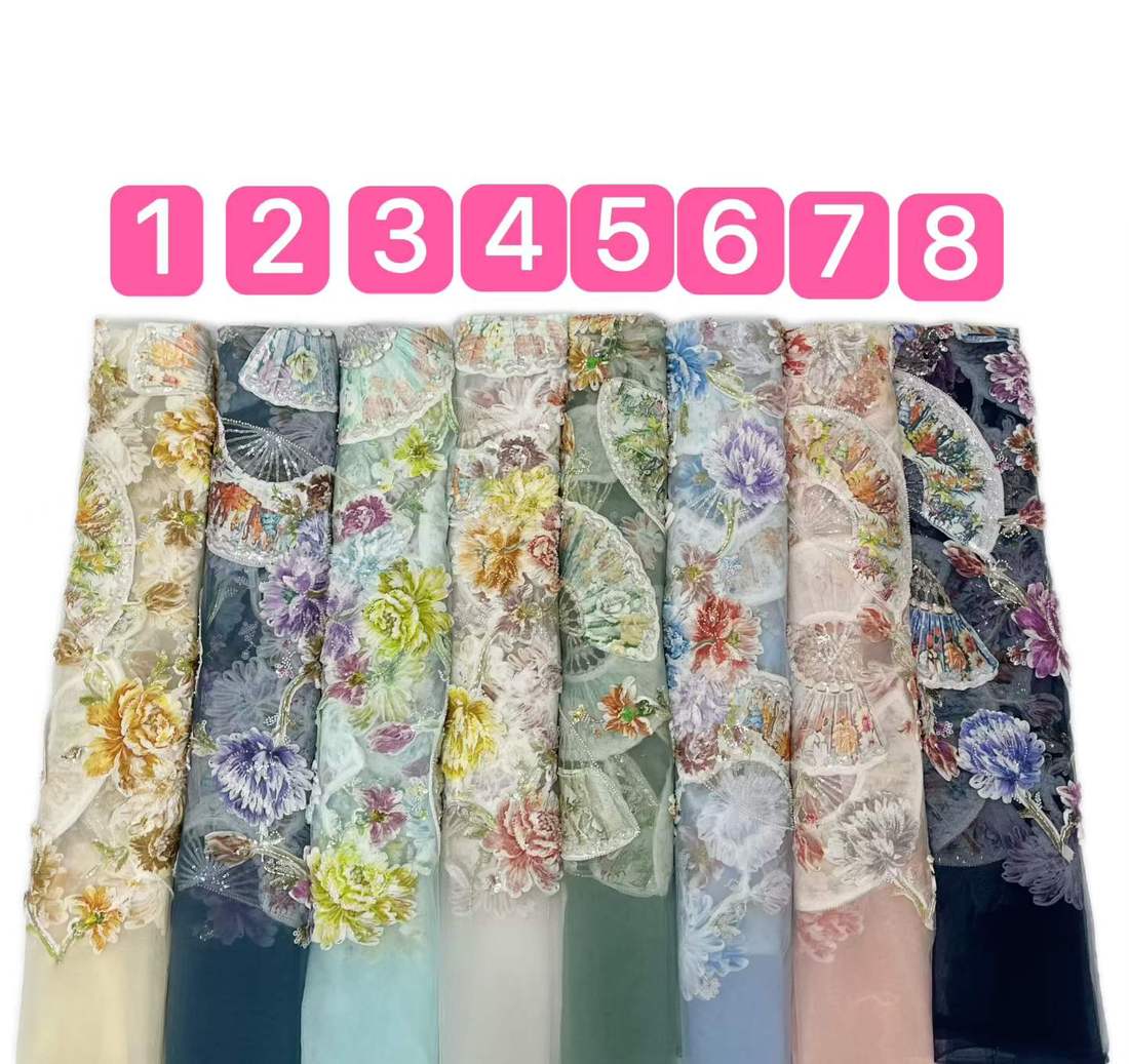 Embroidered Lace — HX-3952 — vista 7