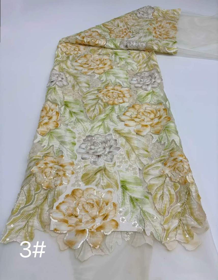 Embroidered Lace — HX-4002 — vista 4