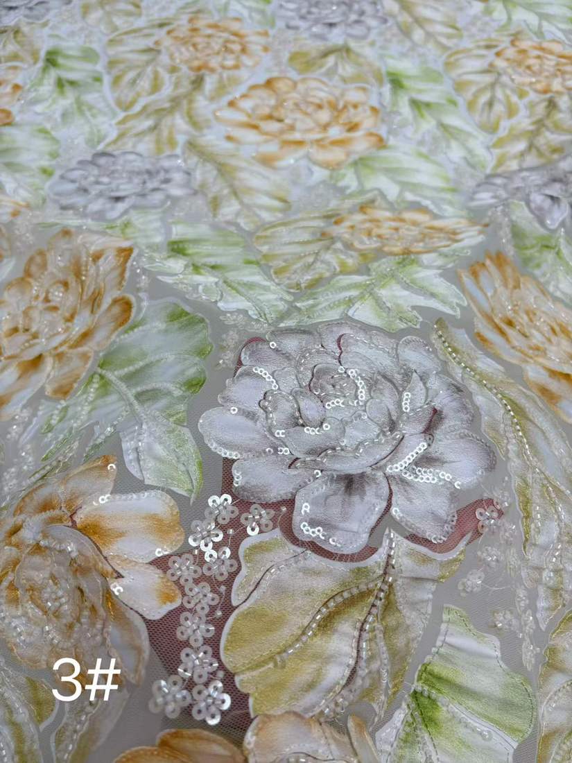 Embroidered Lace — HX-4002 — vista 5