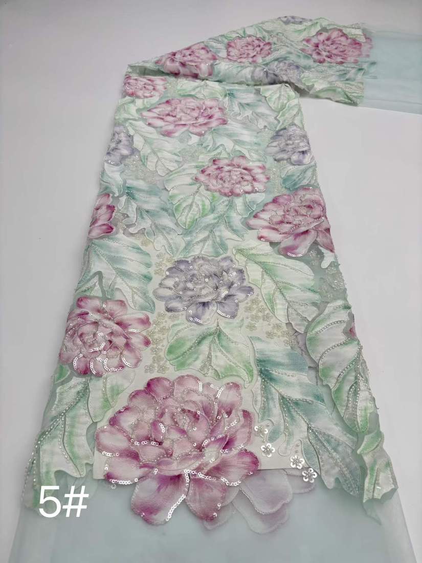 Embroidered Lace — HX-4002 — vista 8
