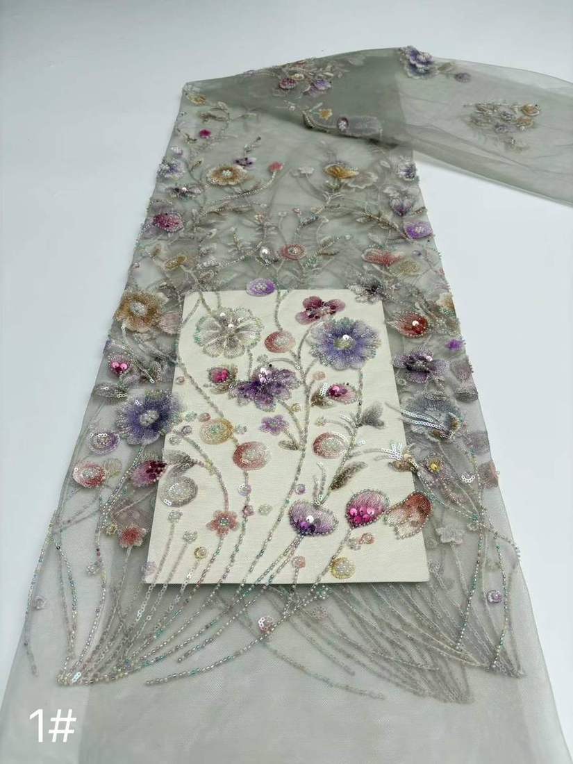 Embroidered Lace — HX-4003 — view 2