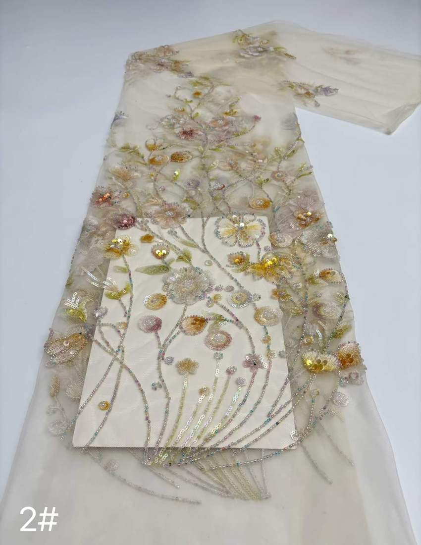 Embroidered Lace — HX-4003 — vista 4