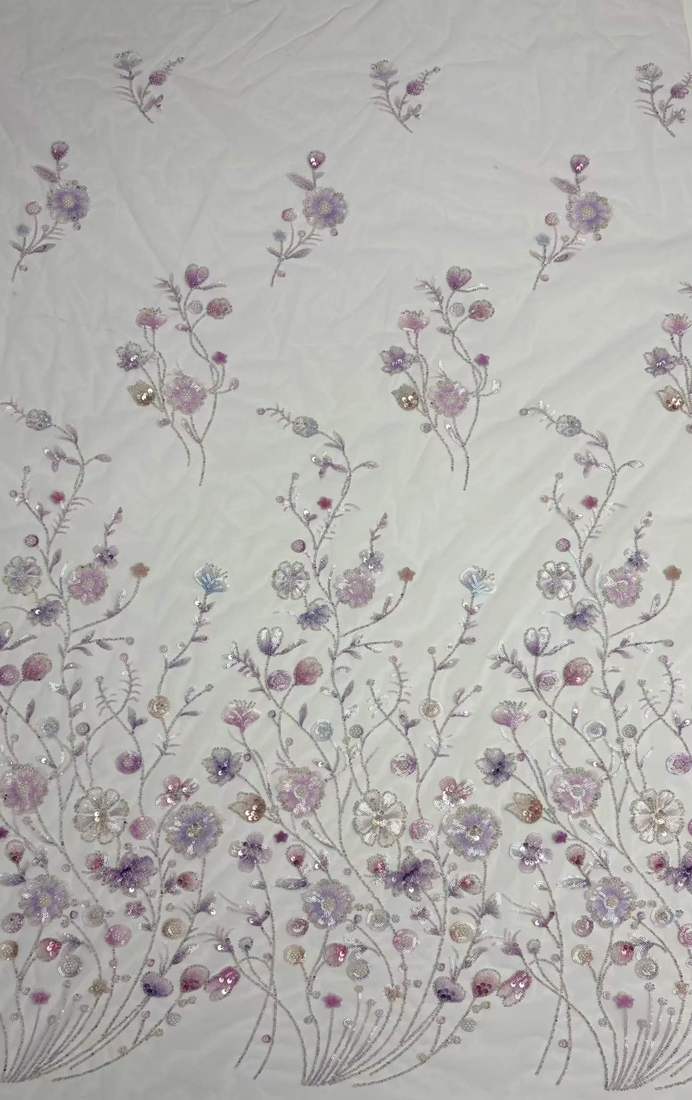 Embroidered Lace — HX-4003 — vista 6