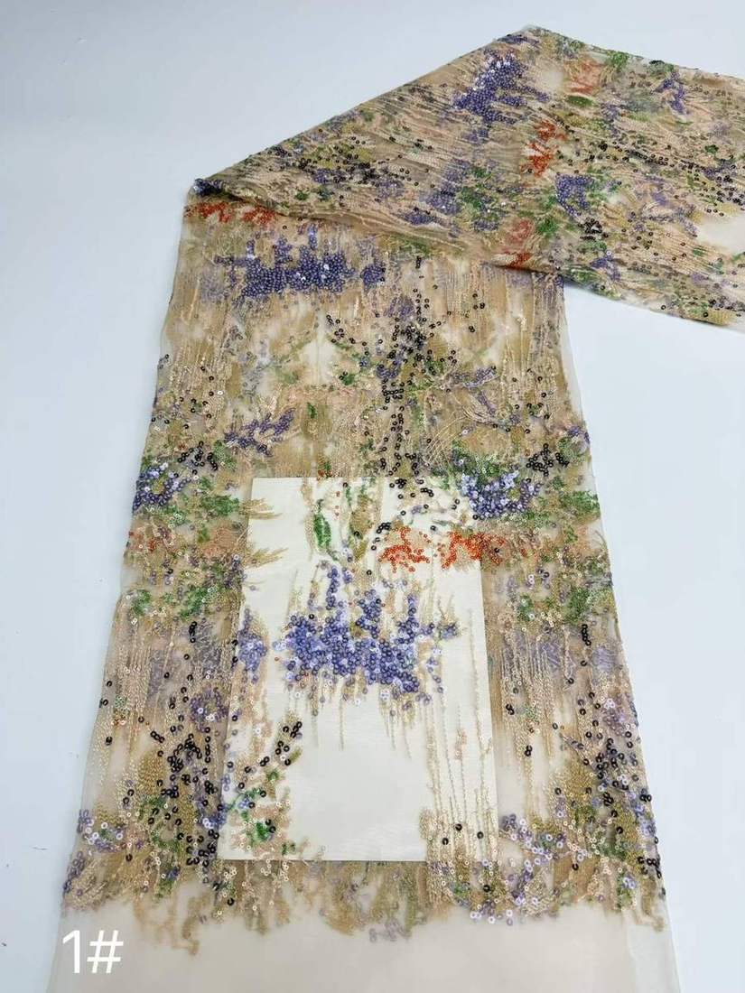 Embroidered Lace — HX-4027 — view 3