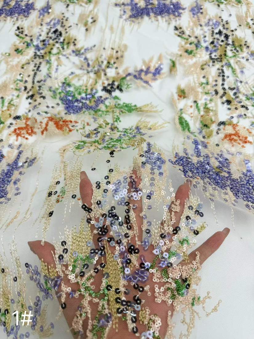 Embroidered Lace — HX-4027 — vista 4