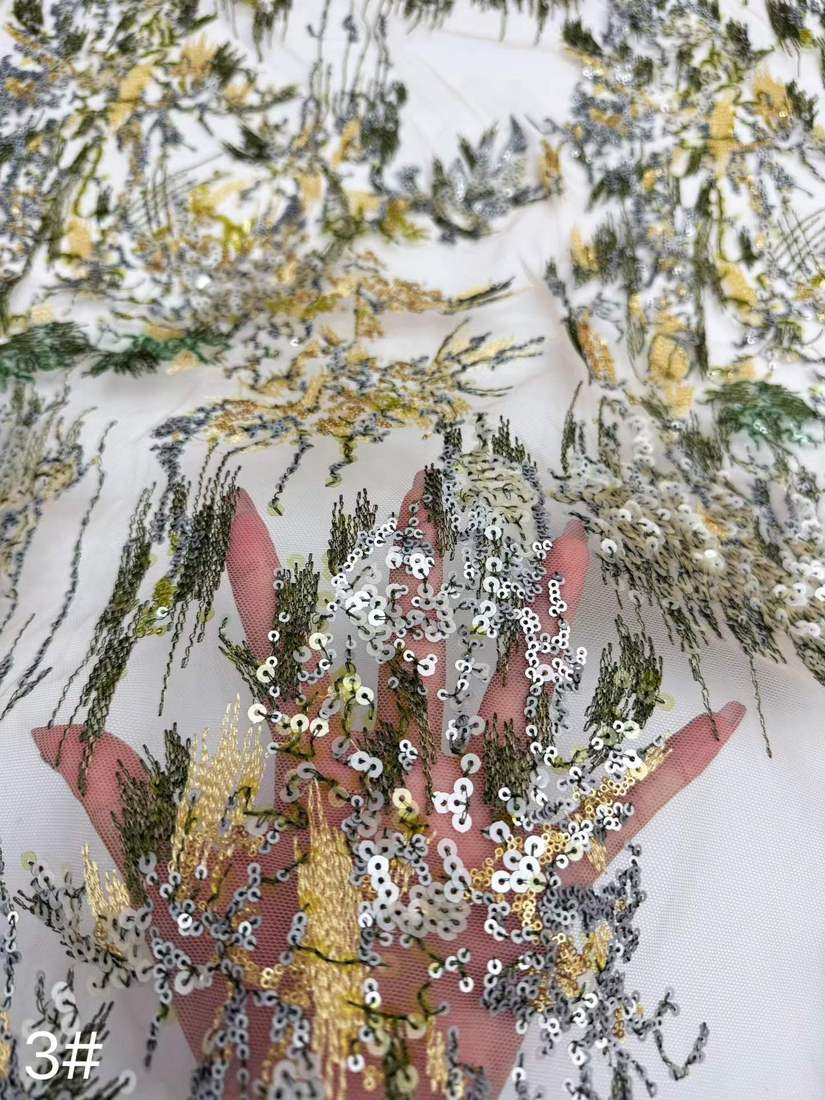Embroidered Lace — HX-4027 — vista 8