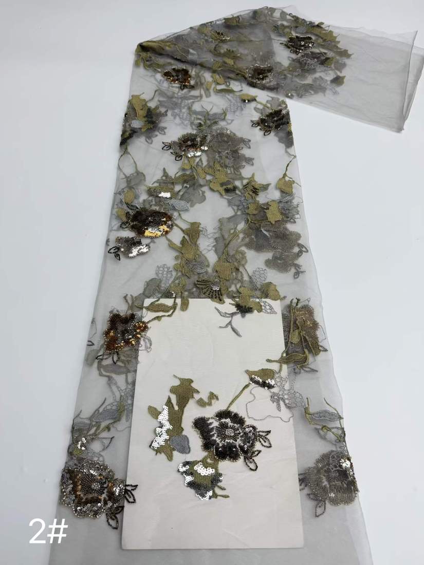 Embroidered Lace — HX-4073 — عرض 5