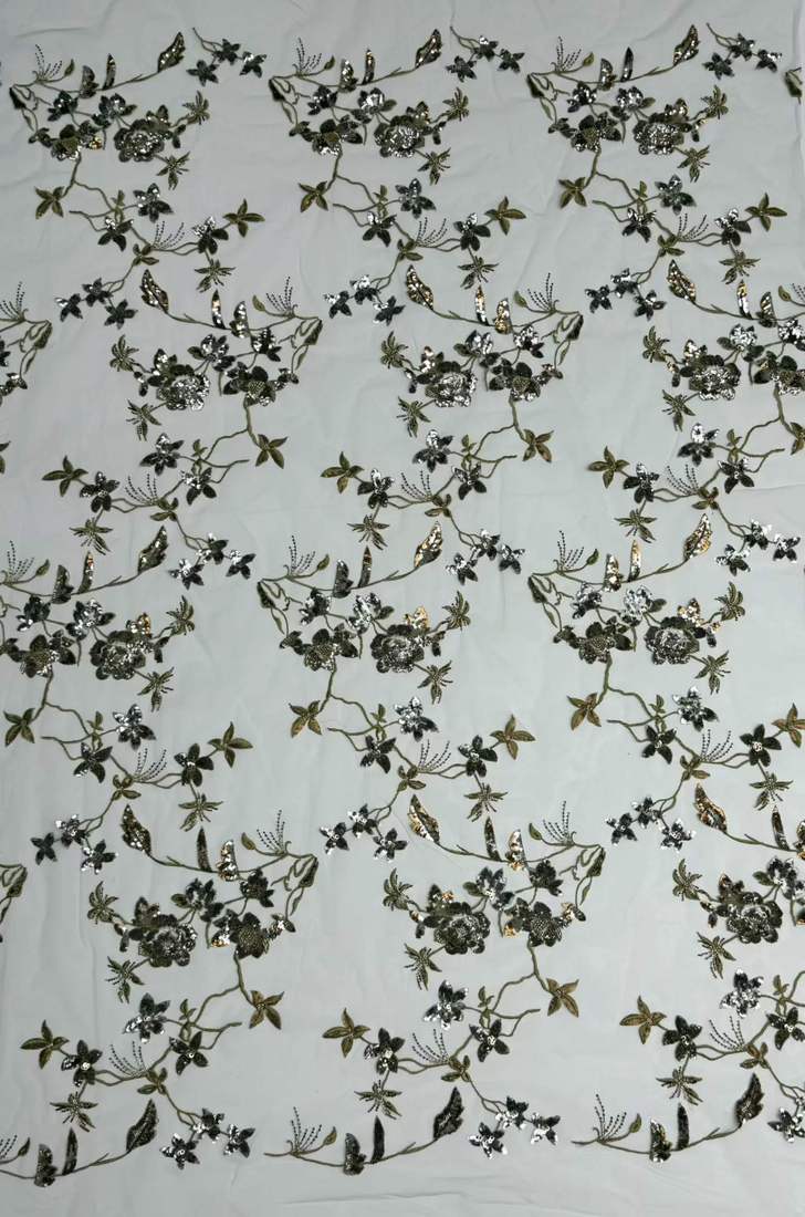 Embroidered Lace — HX-4074 — عرض 4