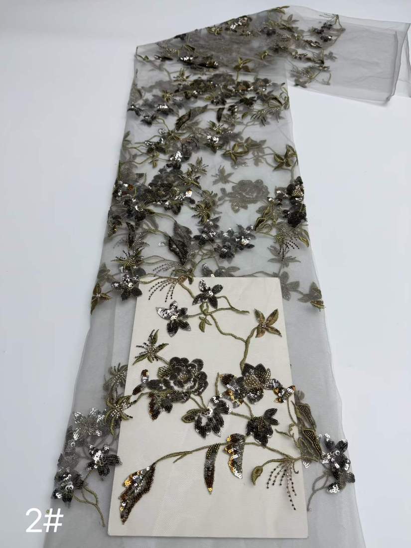 Embroidered Lace — HX-4074 — عرض 5