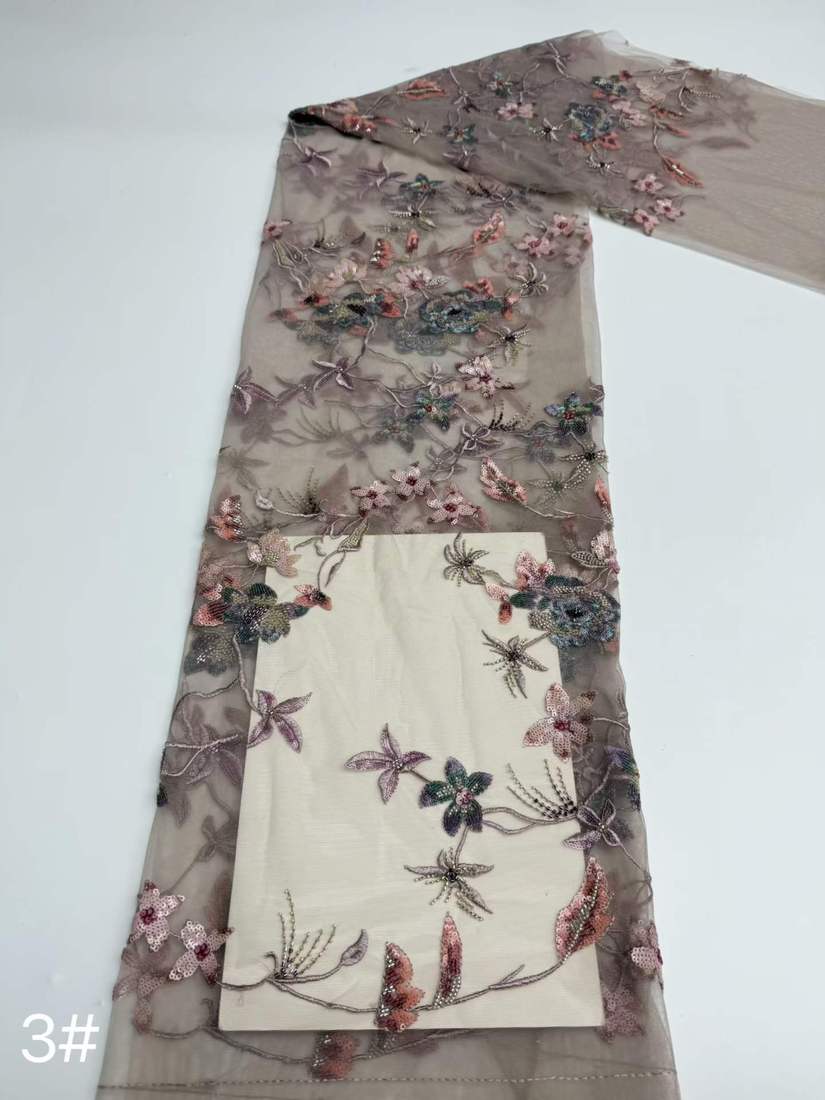 Embroidered Lace — HX-4074 — عرض 7