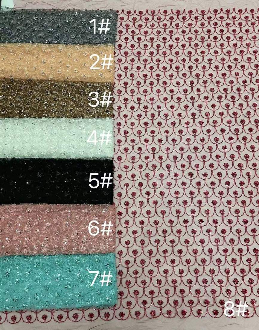 Embroidered Lace — HX-4096 — Embroidered Lace — HX-4096