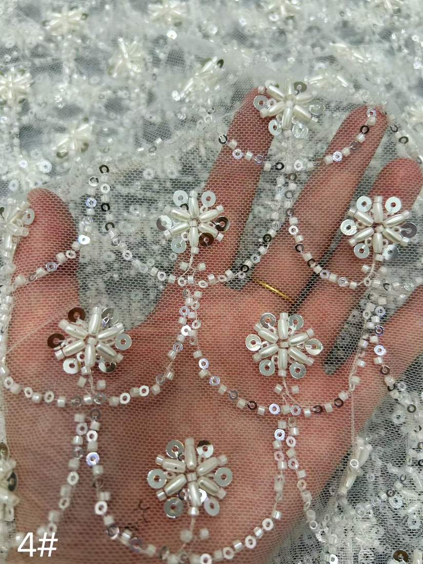 Embroidered Lace — HX-4096 — عرض 5
