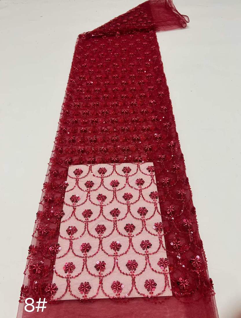 Embroidered Lace — HX-4096 — عرض 8