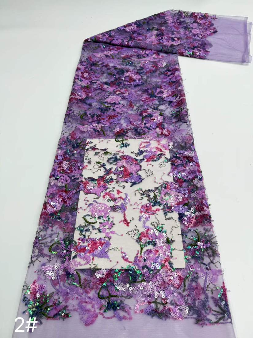 Embroidered Lace — HX-4129 — عرض 4