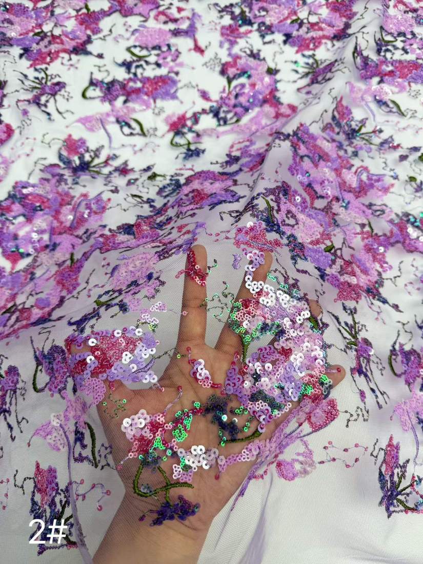 Embroidered Lace — HX-4129 — عرض 5