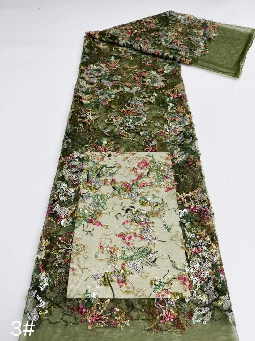 Embroidered Lace — HX-4129 — عرض 7