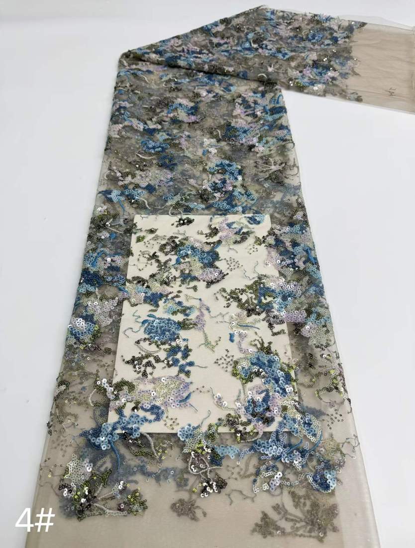 Embroidered Lace — HX-4129 — عرض 8