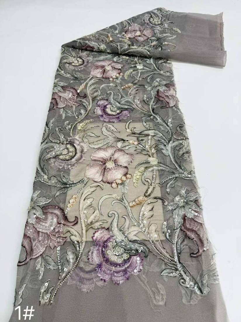Embroidered Lace — HX-4140 — Embroidered Lace — HX-4140
