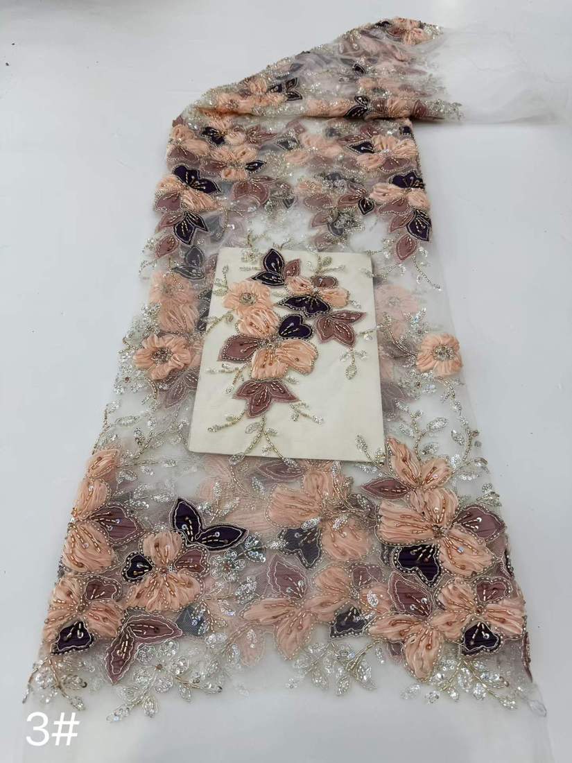 Embroidered Lace — HX-4184 — vista 4