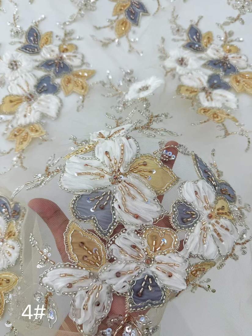 Embroidered Lace — HX-4184 — vista 5