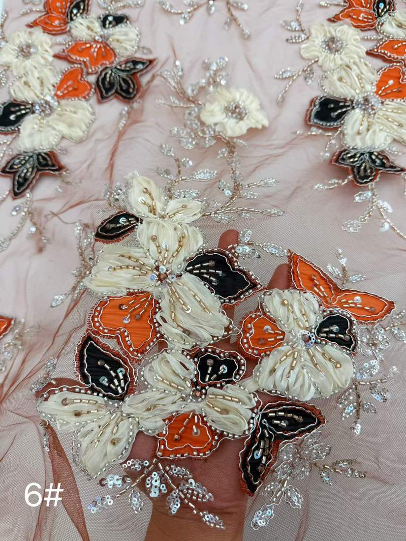 Embroidered Lace — HX-4184 — vista 7