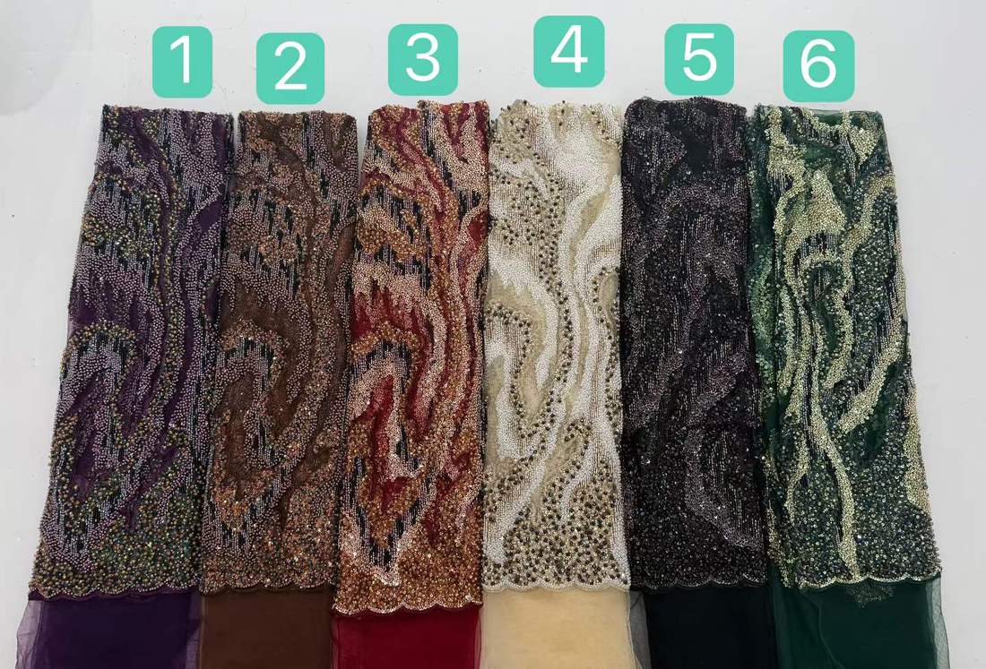 Embroidered Lace — HX-4203 — Embroidered Lace — HX-4203