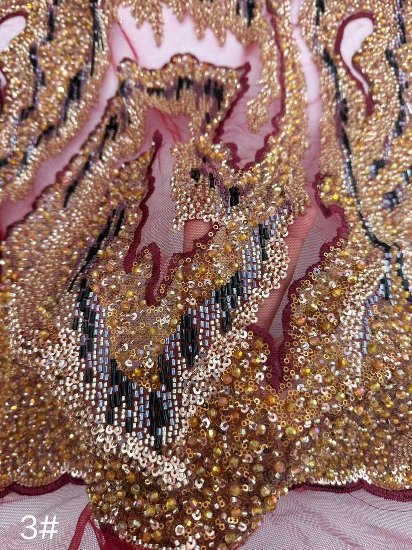 Embroidered Lace — HX-4203 — vista 4