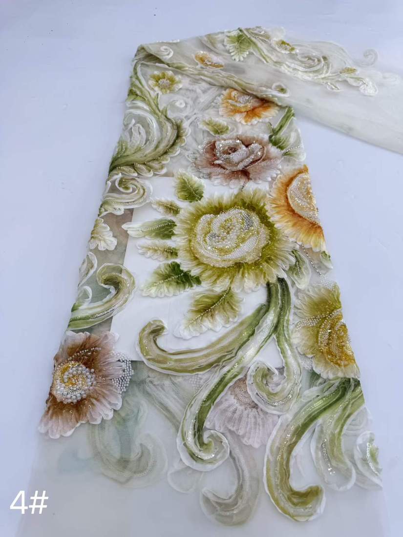 Embroidered Lace — HX-4258 — vista 8