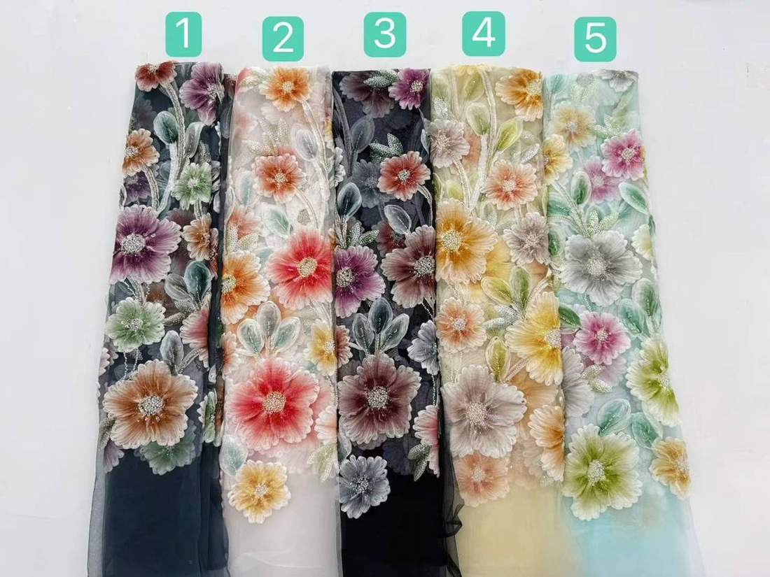 Embroidered Lace — HX-4259 — Embroidered Lace — HX-4259