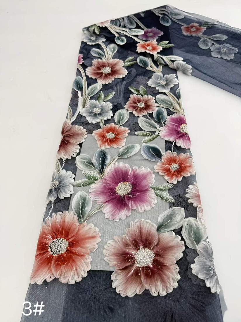 Embroidered Lace — HX-4259 — عرض 4