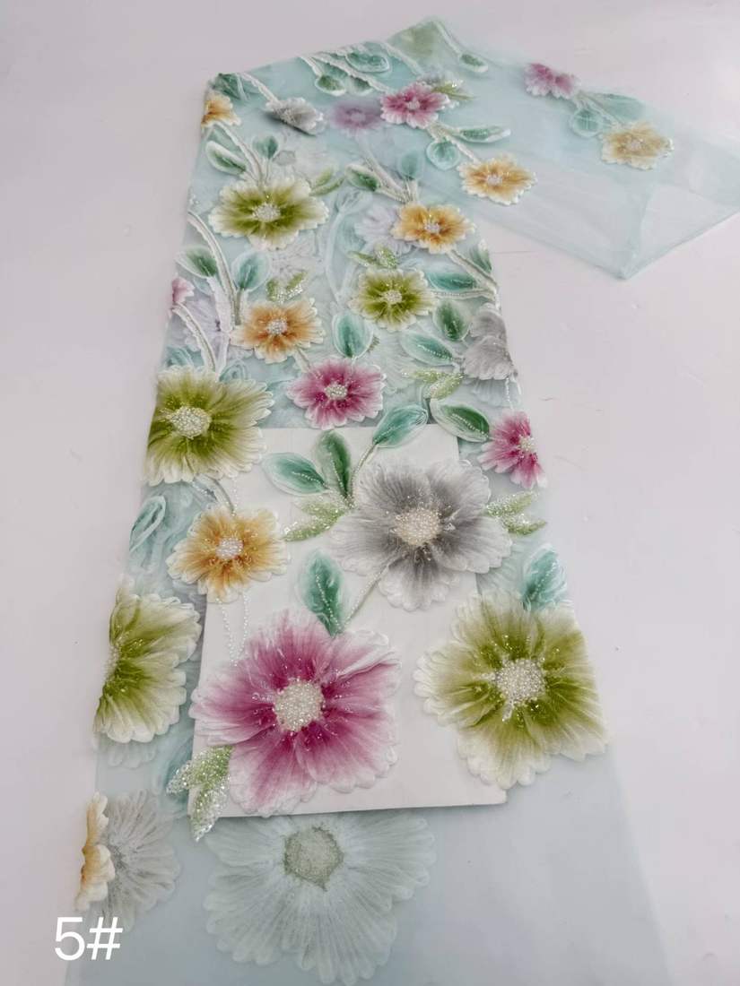 Embroidered Lace — HX-4259 — عرض 6