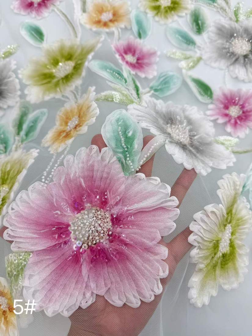 Embroidered Lace — HX-4259 — عرض 7