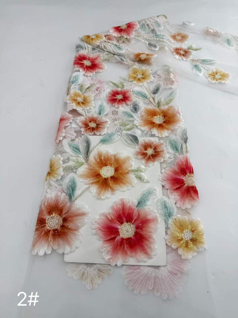 Embroidered Lace — HX-4259 — عرض 8
