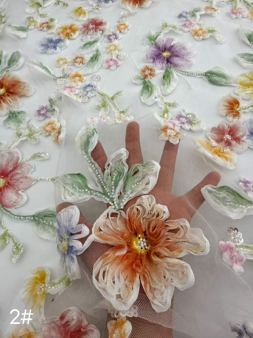 Embroidered Lace — HX-4273 — vista 4