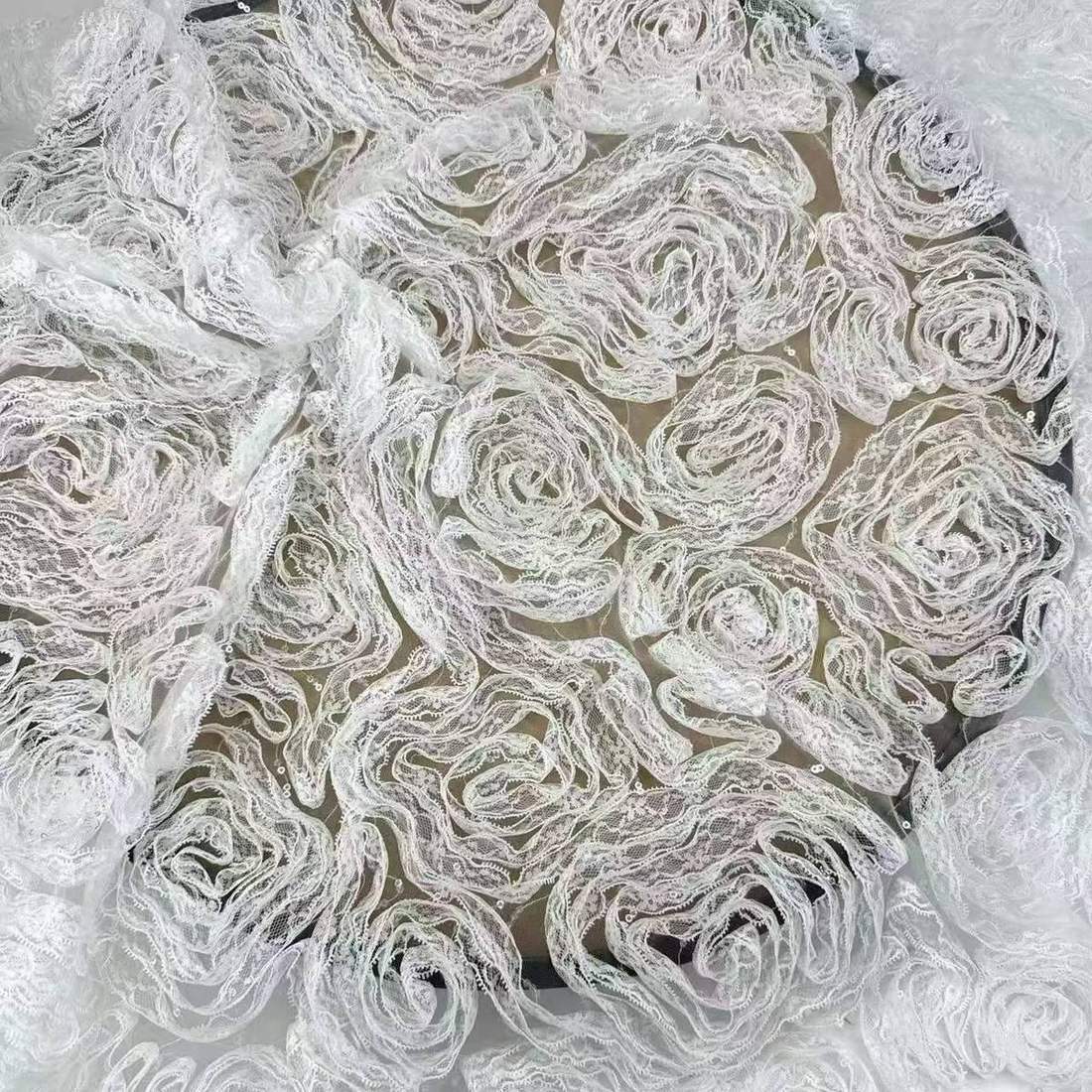Embroidered Lace — HT-2041 — view 3