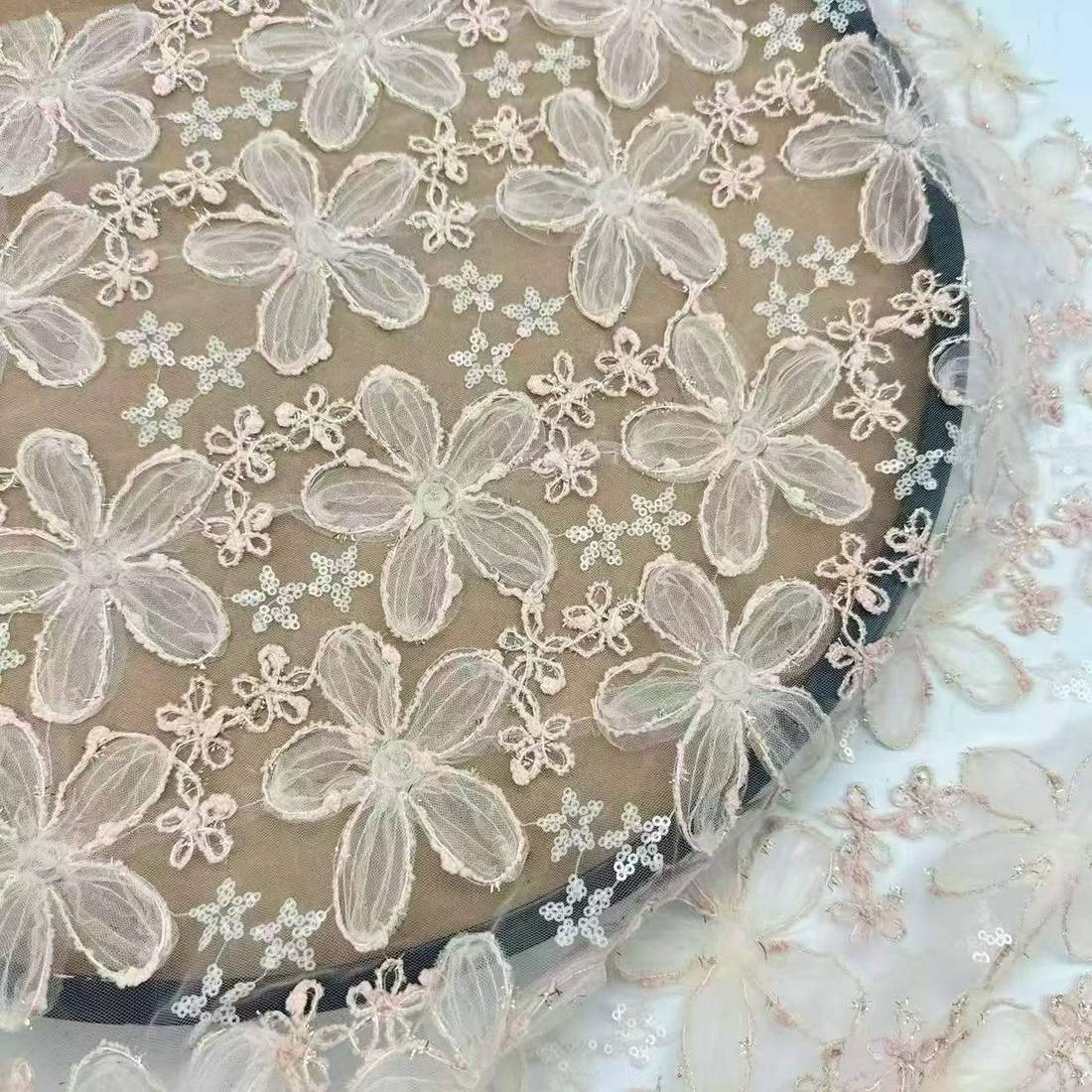 Embroidered Lace — HT-8100 — عرض 4