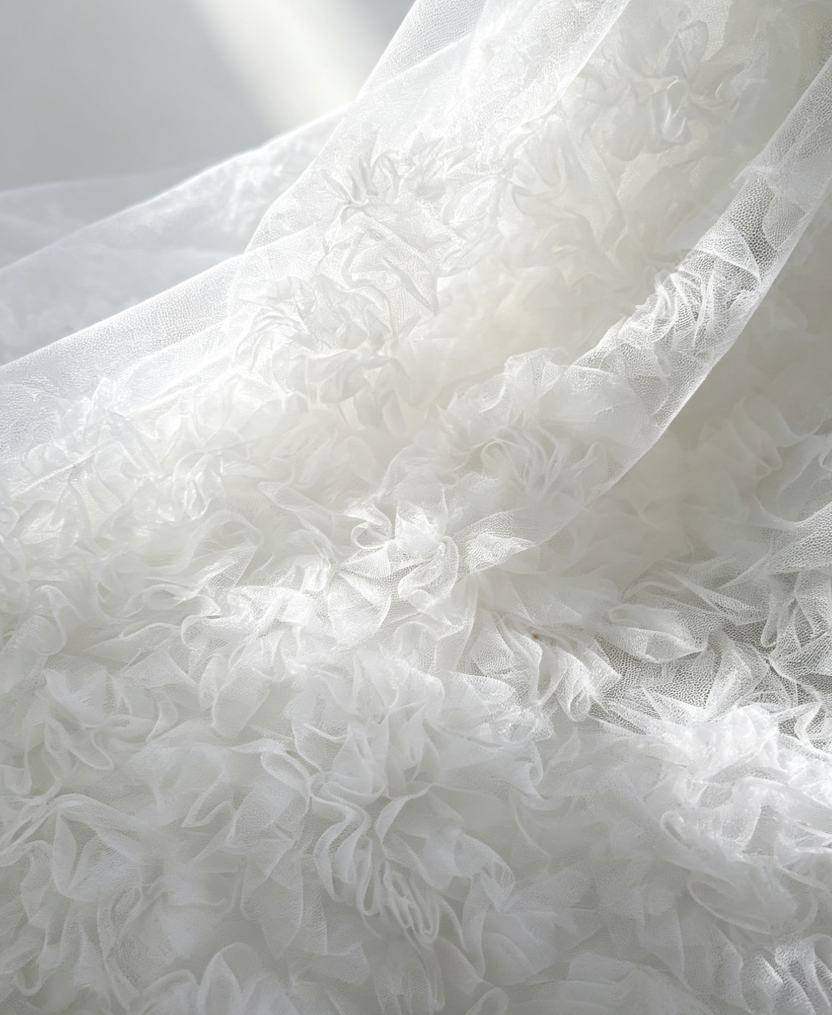 Embroidered Lace — HT-8191 — view 3