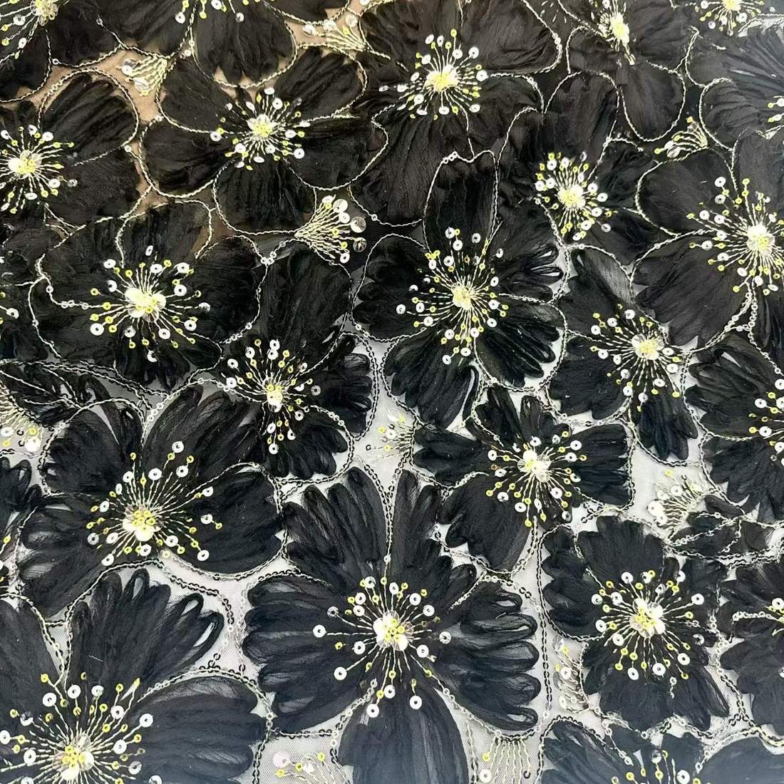 Embroidered Lace — HT-8698 — vista 6